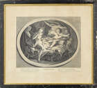 
	
		Pierre-François Basan, 
		French 1723-1797- 
		 
		Psyché curieuse and Psyché...