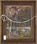 
	
		Alfred Buchta, 
		Austrian 1880-1952 - 
		 
		Maskenball; 
		 
		oil on board,...