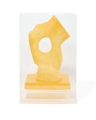 Steven Gontarski, American b.1972 - Lunar Ob 02, 2008; fibreglass in perspex case, H51 x W30 x...