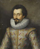 
	
		French School, 
		 
		early/mid 17th century- 
		 
		Portrait of a gentleman,...