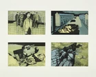 William Scott CBE RA, British 1913-1989, Twelve prints from Soldiers Verse, 1945; twelve...