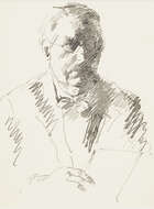 
	
		RTOArthur Ralph Middleton Todd RBA RA RE, 
		British 1891-1966- 
		Portrait of a Man;...