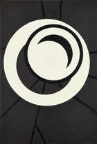 
	
		Patrick Caulfield CBE RA, 
		British 1936-2005-
		Wall Plate: Small Ridges, 1986;
		