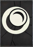 
	
		Patrick Caulfield CBE RA, 
		British 1936-2005-
		Wall Plate: Small Ridges, 1986;
		