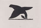 
	
		Leon Underwood,
		British 1890-1975-
		 
		Bird and Fish, 1927;
		lino engraving on wove...
