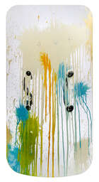 Michael Joo, American/ Korean b.1966- 
Bodata, 2012; 
aluminized low-iron glass, oil based enamel...