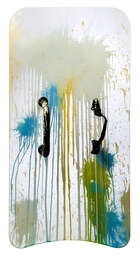 Michael Joo, American/ Korean b.1966- 
Bodata, 2012; 
aluminized low-iron glass, oil based enamel...