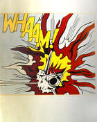 
	
		Roy Lichtenstein, American 1923-1997- Whaam; two reproduction poster prints in colours,...
