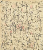 Brion Gysin, British/Canadian 1916-1986 - Two works on paper including 'Untitled'; ink and...