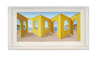 
	
		Patrick Hughes,
		British b.1939- 
		 
		Openings, 1999;
		 
		hand-painted 3D...