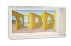 
	
		Patrick Hughes,
		British b.1939- 
		 
		Openings, 1999;
		 
		hand-painted 3D...