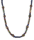 
	
		Two Roman mosaic glass bead necklaces
		Circa 1st Century B.C./A.D. and Later
		A...