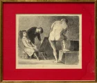 Edward Ardizzone, British 1900-1979, The Drawing Lesson, 1935; lithograph on wove, signed,...