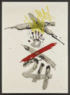 
	
		Antoni Tàpies, 
		Spanish 1923-2012-
		 
		Untitled [Galfetti 334], 1972;
		 
		