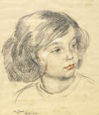 
	
		Henry Lamb RA, 
		Australian/British 1883-1960-
		 
		Studies of a young girl;...
