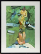 To Be Sold with No Reserve: Stan Smith, British 1929-2001, Corinthian Strip, 1991; screenprint...