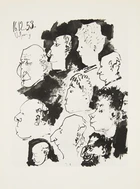 To Be Sold with No Reserve: After Pablo Picasso, Spanish 1881-1973, La Comedie Humaine...
