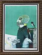 Paul Wunderlich, German 1927-2010, Paul, 1988; Lady with Knife and Melon, 1988; two lithographs in...