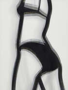 
	
		Julian Opie, 
		British b.1958-
		 
		Suzane Walking (back), 2006;
		 
		acrylic...