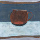
	
		Rachel Nicholson, 
		British b.1934 - 
		 
		Jug with red spot on white, 1979; 
		 
		