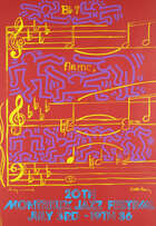 Keith Haring, American 1958-1990 & Andy Warhol, American 1928-1987, Montreux Jazz Festival, 1986; 