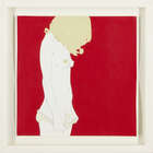 
	
		Natasha Law,
		British, b.1970-
		 
		Untitled blue and red;
		 
		four screenprints...
