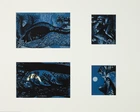 John Craxton RA, British 1922-2009, Sixteen prints for Visionary Poems and Passages or The...