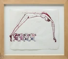 Nancy Spero, American 1926-2009, The Dance, 1993; silkscreen in colours on 29gsm Kawanaka...
