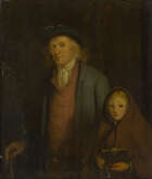 
	
		Alfred H. Green, 
		 
		British fl.1844-1878- 
		 
		A highlander and his daughter;...