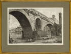 
	
		Luigi Rossini, 
		 
		Italian 1790-1857- 
		 
		Avanzo della Casa di Cola di...
