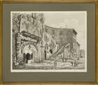 
	
		Luigi Rossini, 
		 
		Italian 1790-1857- 
		 
		Avanzo della Casa di Cola di...