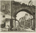 
	
		Luigi Rossini, 
		 
		Italian 1790-1857- 
		 
		Avanzo della Casa di Cola di...