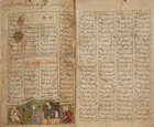 
	
		Nizami Ganjavi (1141-1209 AD, Khamsa, Persia, 15th century, several drawings and one...
