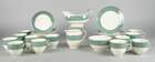 
	
		A Ridgway pottery part dinner and tea service, Conway pattern, to comprise six dinner...