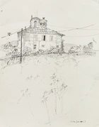 Richard Beer, British 1928-2017
Views of France, Italy and nude studies;
twenty original...
