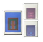 Robyn Denny, British 1930-2014, Untitled, from the Paradise Suite, 1969; Untitled, from the...