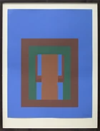Robyn Denny, British 1930-2014, Untitled, from the Paradise Suite, 1969; Untitled, from the...