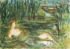 
	
		Peter Foldes,  
		British/Hungarian 1924-1977 - 
		 
		Untitled (woman bathing in a...