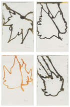 
	
		Gary Hume RA, 
		British b.1962-
		 
		London Plane Leaves, 1999;
		 
		four unique...