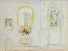 Anne Carline,
British 1862-1945-
A Bouquet of Flowers at Dubrovnik;
watercolour and pencil on...