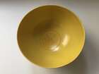 
	
		A Chinese porcelain incised yellow-glazed bowl, Kangxi mark and of the period, incised to...