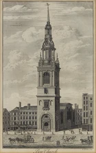 To Be Sold with No Reserve: After William Henry Toms, British 1700-1755, Bow Church; 