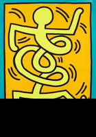 
	
		Keith Haring,
		American 1958-1990-
		 
		Montreux Jazz Festival Poster (Pink,...