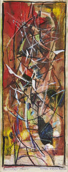 
	
		Derrick Latimer Sayer, 
		British 1917-1992 - 
		 
		Abstract composition; 
		 
		