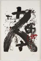 
	
		Antoni Tapies,
		Spanish 1923-2012-
		 
		A.L. 231 [Galfetti 964], c. 1984;
		 
		