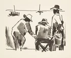 To Be Sold with No Reserve: Josef Herman OBE RA, British/Polish 1911-2000, 'Drawings' print...