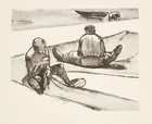 To Be Sold with No Reserve: Josef Herman OBE RA, British/Polish 1911-2000, 'Drawings' print...