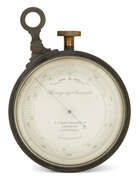 
	
		A Victorian brass aneroid surveying barometer, by E. Newton & Son Ltd, Camborne, second...