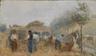 
	
		Samuel Mutzner, 
		Romanian 1884-1959-
		 
		Travailler les hommes pres d&#39;une gare,...
