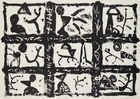 Basil Beattie RA, British b.1935- Breathing Deep, 1984; monochrome lithograph on wove, signed,...